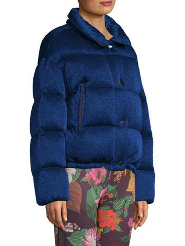 商品Moncler|Caille Lurex Puffer Jacket,价格¥3563,第3张图片详细描述
