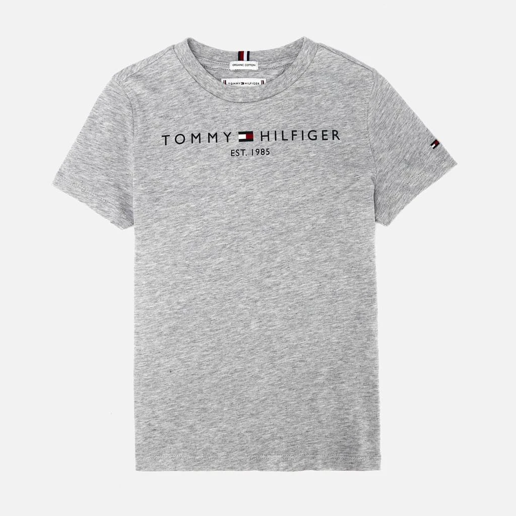 商品Tommy Hilfiger|Tommy Hilfiger Kids' Essential Short Sleeve T-Shirt - Light Grey Heather,价格¥139,第1张图片