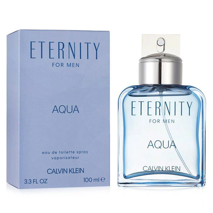商品Calvin Klein|Calvin Klein 永恒之水男士淡香水Eternity Aqua EDT 100ml/3.4oz,价格¥207,第2张图片详细描述