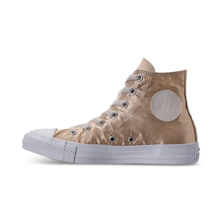商品Converse|Women's Chuck Taylor High Top Satin Casual Sneakers from Finish Line,价格¥185,第4张图片详细描述