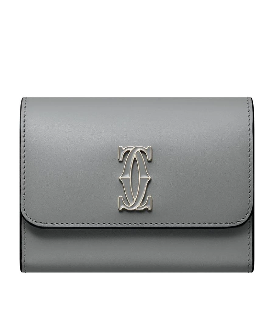 商品Cartier|Mini Leather C de Cartier Wallet,价格¥6342,第1张图片