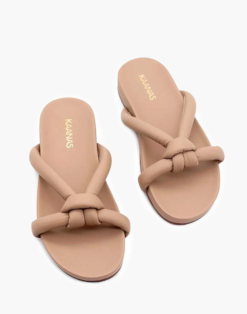 商品Madewell|KAANAS Kuantan Chunky Knot Pool Slide,价格¥946,第1张图片