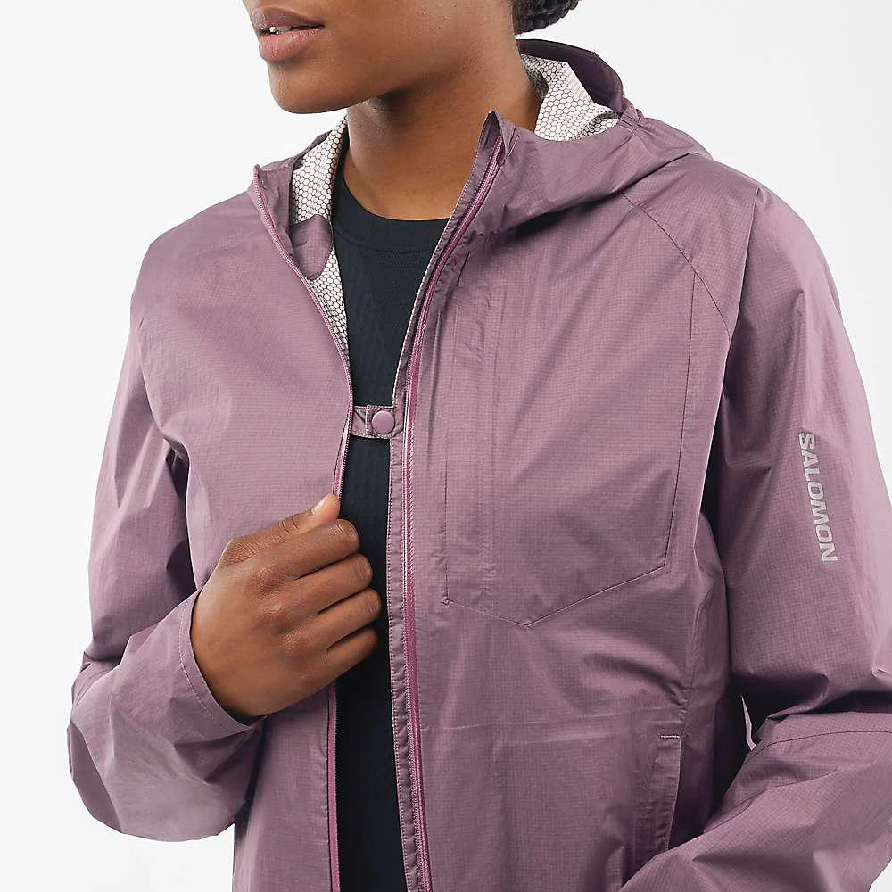 商品Salomon|Salomon Women's Bonatti Waterproof Jacket,价格¥916,第4张图片详细描述