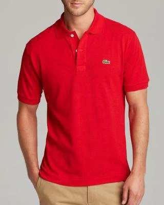 商品Lacoste|经典 Sleeve Piqué Polo 衫,价格¥669,第1张图片