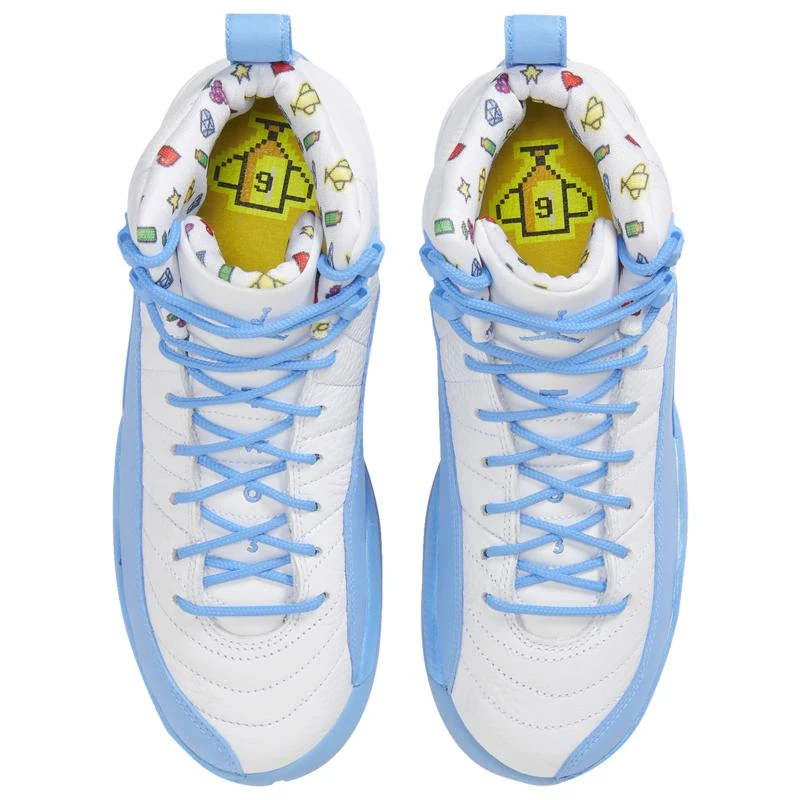 商品Jordan|Jordan Retro 12 - Girls' Grade School,价格¥1188,第4张图片详细描述