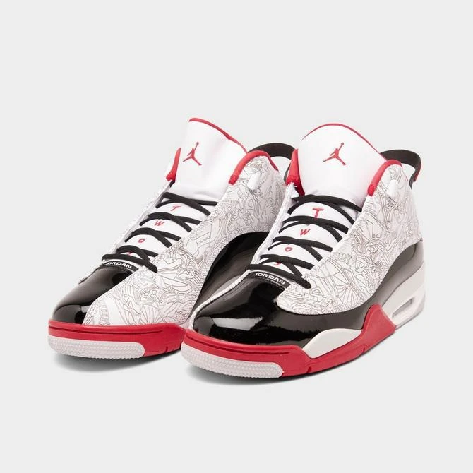 商品Jordan|Men's Air Jordan Retro Dub Zero Off-Court Shoes,价格¥519,第2张图片详细描述