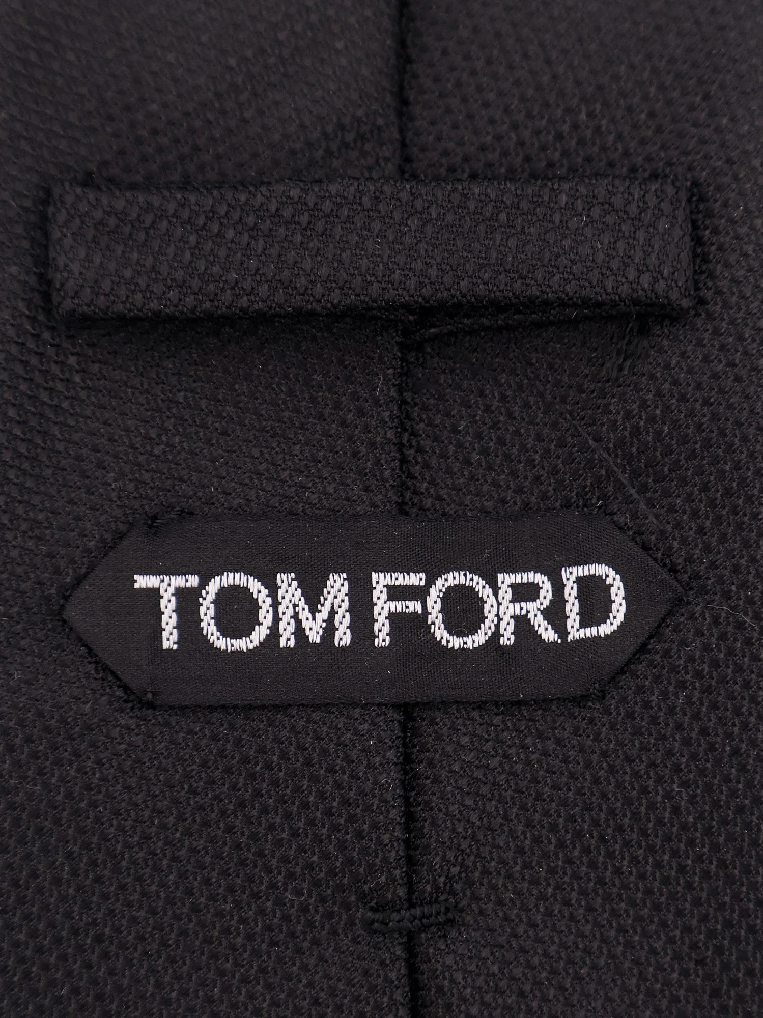 商品Tom Ford|Tom Ford 男士领带 STE001SPS91LB999 黑色,价格¥2039,第4张图片详细描述