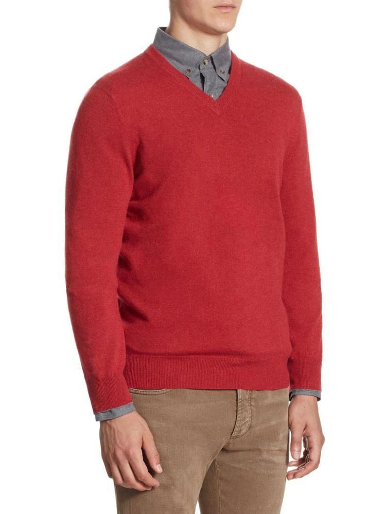 商品Brunello Cucinelli|V-Neck Cashmere 针织衫,价格¥3731,第3张图片详细描述