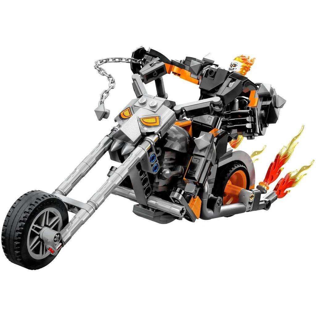 商品LEGO|LEGO Marvel Ghost Rider Mech & Bike Motorbike Toy (76245),价格¥328,第2张图片详细描述