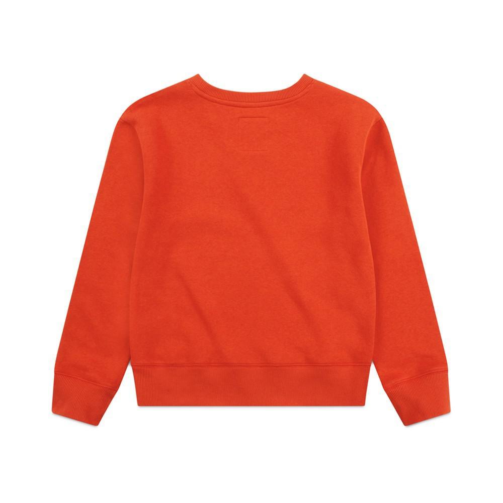 商品Levi's|Little Girls Logo Crew Neck Sweatshirt, Created for Macy's,价格¥134,第4张图片详细描述