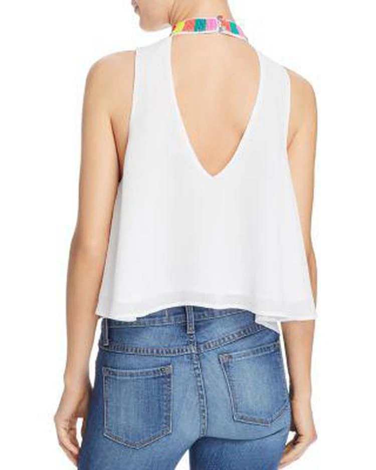 商品Show Me Your Mumu|Brielle Embellished Choker Top,价格¥690,第2张图片详细描述