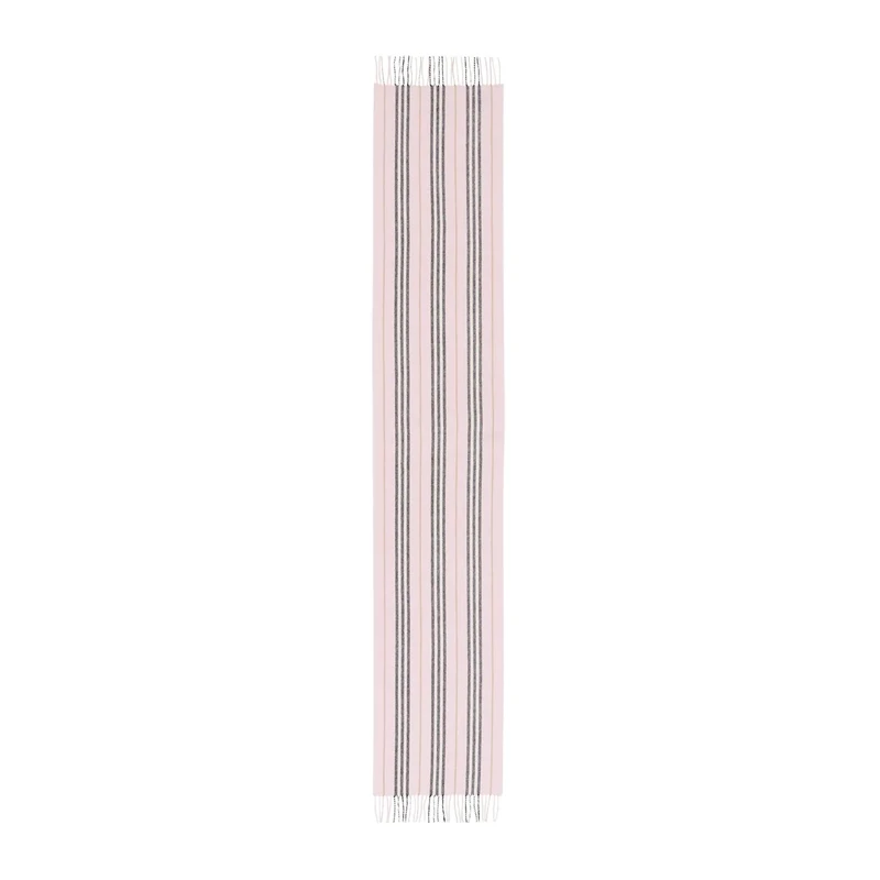 Burberry 男士粉色流苏围巾  8019207 商品