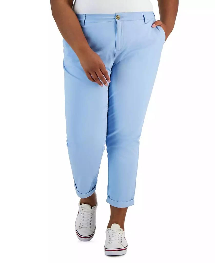 商品Tommy Hilfiger|TH Flex Plus Size Hampton Chino Pants,价格¥332,第1张图片详细描述