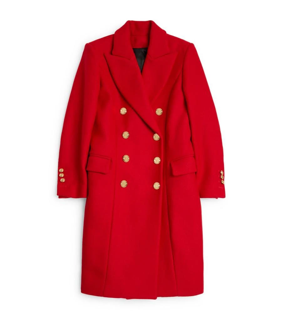 商品Balmain|Longline Double-Breasted Jacket (12-14 Years),价格¥6475,第1张图片