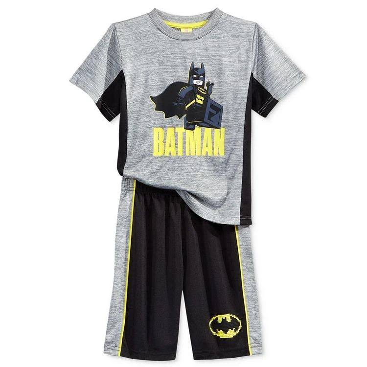 商品LEGO|Lego 2-Pc. Batman Graphic-Print T-Shirt & Shorts Set, Toddler & Little Boys (2T-7),价格¥210,第2张图片详细描述