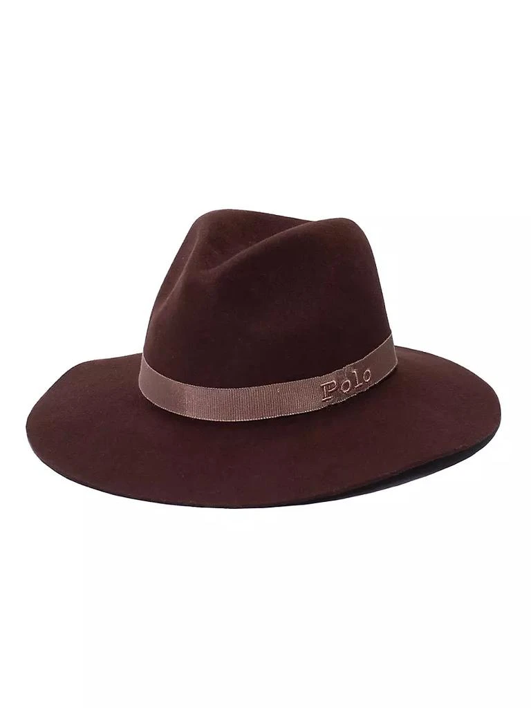 商品Ralph Lauren|Packable Wool Icons Fedora,价格¥1484,第1张图片