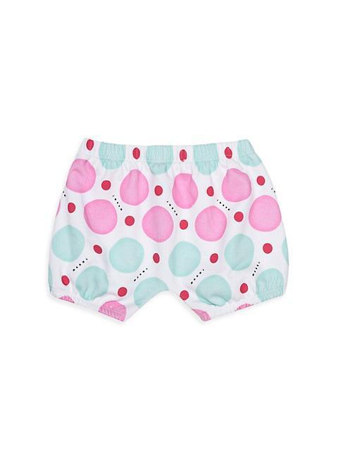 商品Marni|Baby Girl's Multicolor Dot Print Shorts,价格¥308,第4张图片详细描述