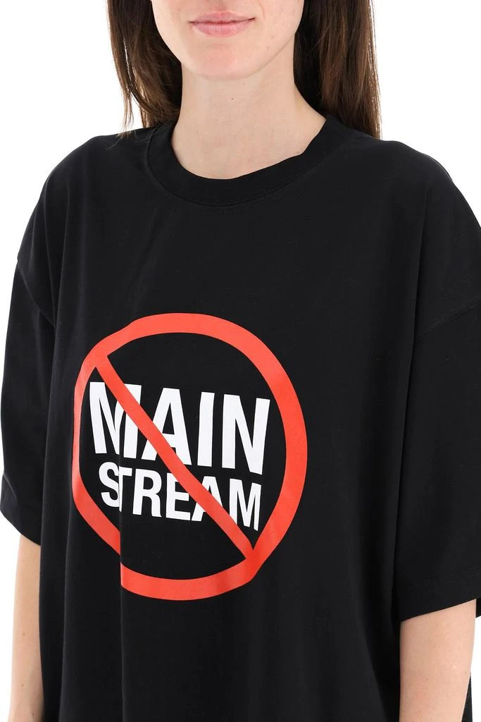 商品Vetements|'NO MAIN STREAM' PRINT T-SHIRT,价格¥1148,第5张图片详细描述