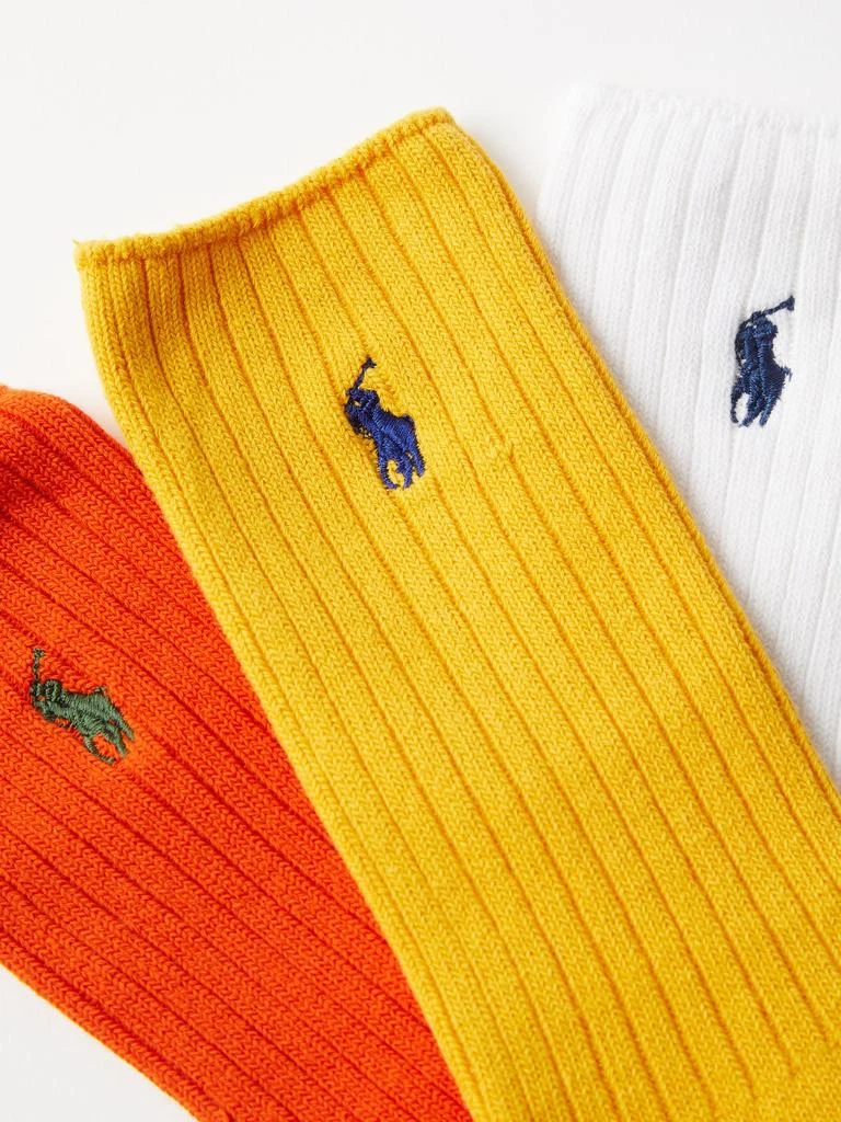 商品Ralph Lauren|Pack of 12 logo-embroidered cotton-blend socks,价格¥1400,第3张图片详细描述