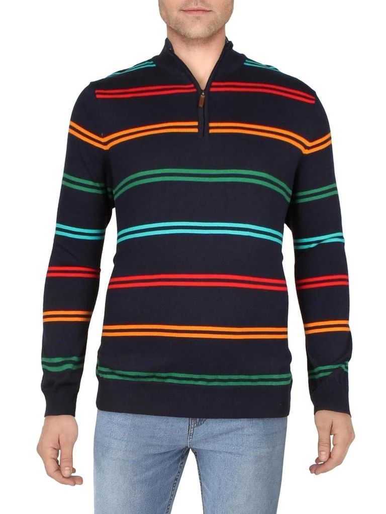 商品Club Room|Mens Striped Knit Pullover Sweater,价格¥163,第1张图片