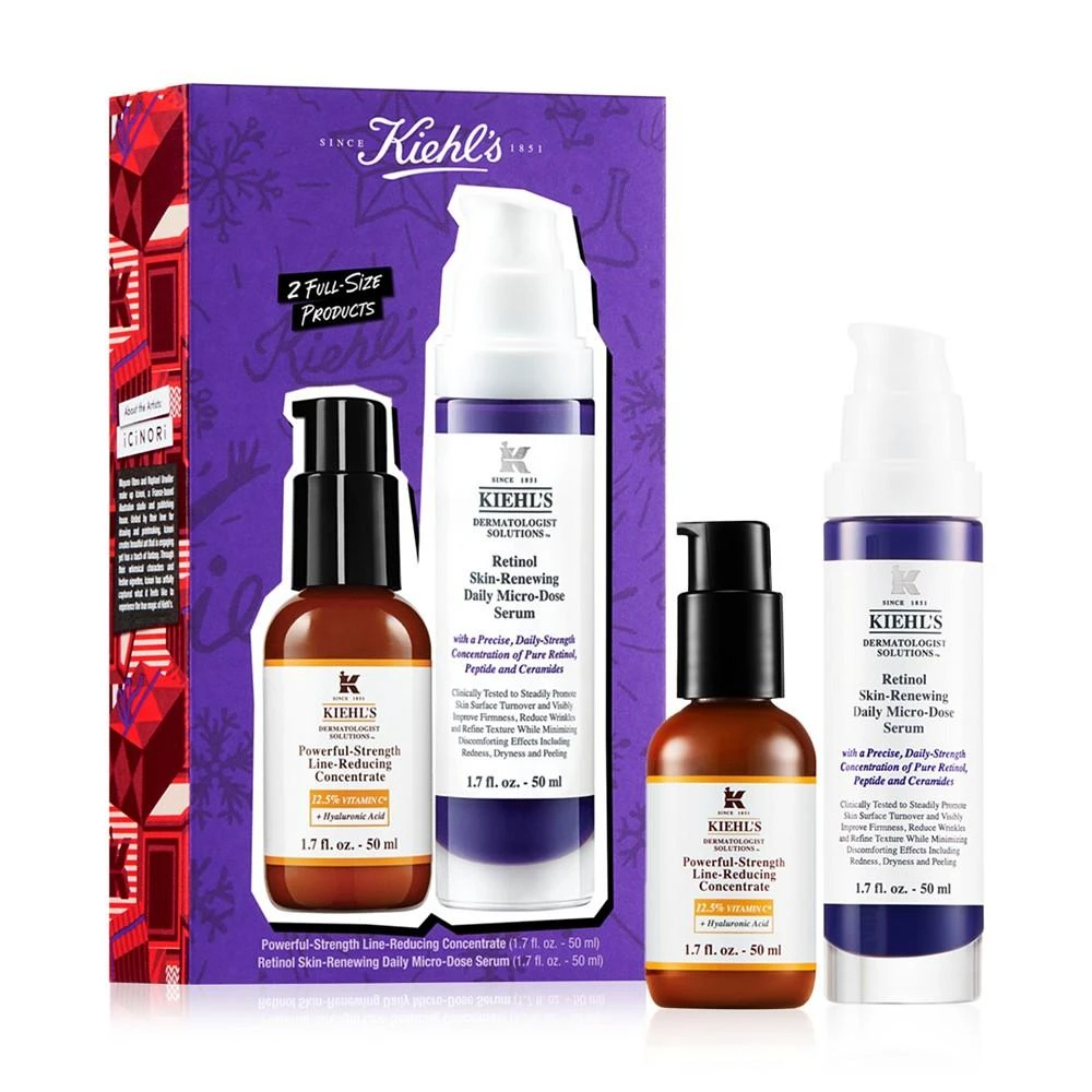 商品Kiehl's|2-Pc. Day-To-Night Wrinkle-Reducing Set,价格¥808,第1张图片