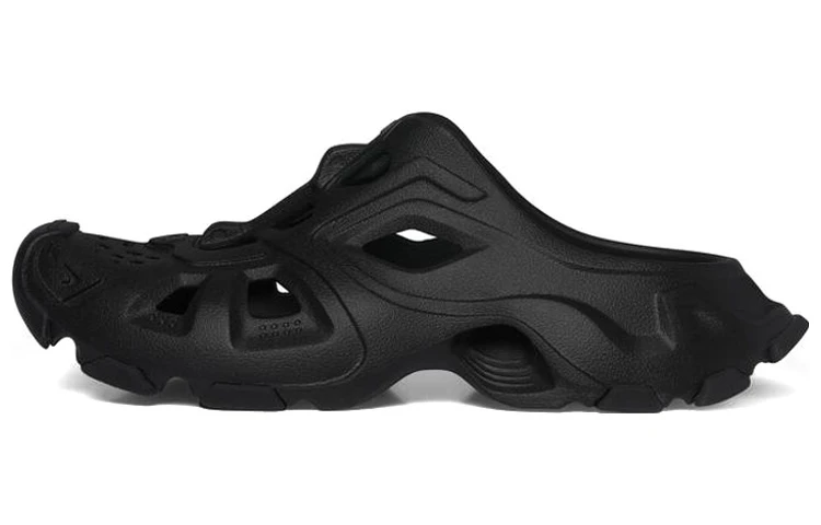 商品[国内直发] Balenciaga|巴黎世家 舒适厚底 包头拖鞋 男款 黑色,价格¥3958,第1张图片