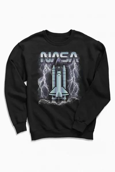 商品Urban Outfitters|NASA Lightning Strike Crew Neck Sweatshirt,价格¥113,第1张图片