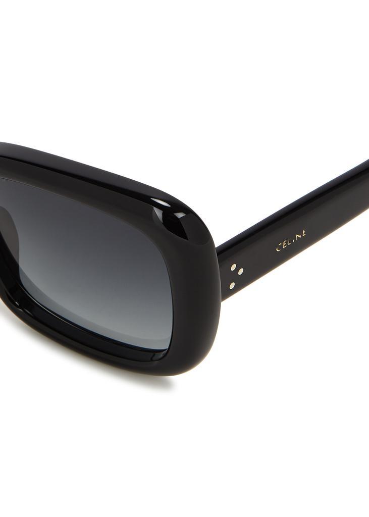 商品Celine|Black oversized sunglasses,价格¥2811,第5张图片详细描述
