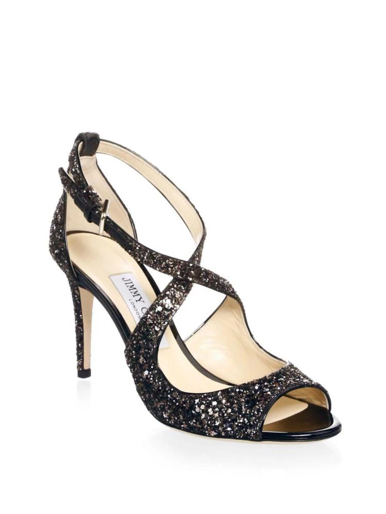 商品Jimmy Choo|Emily 高跟交叉系带凉鞋,价格¥1687,第1张图片