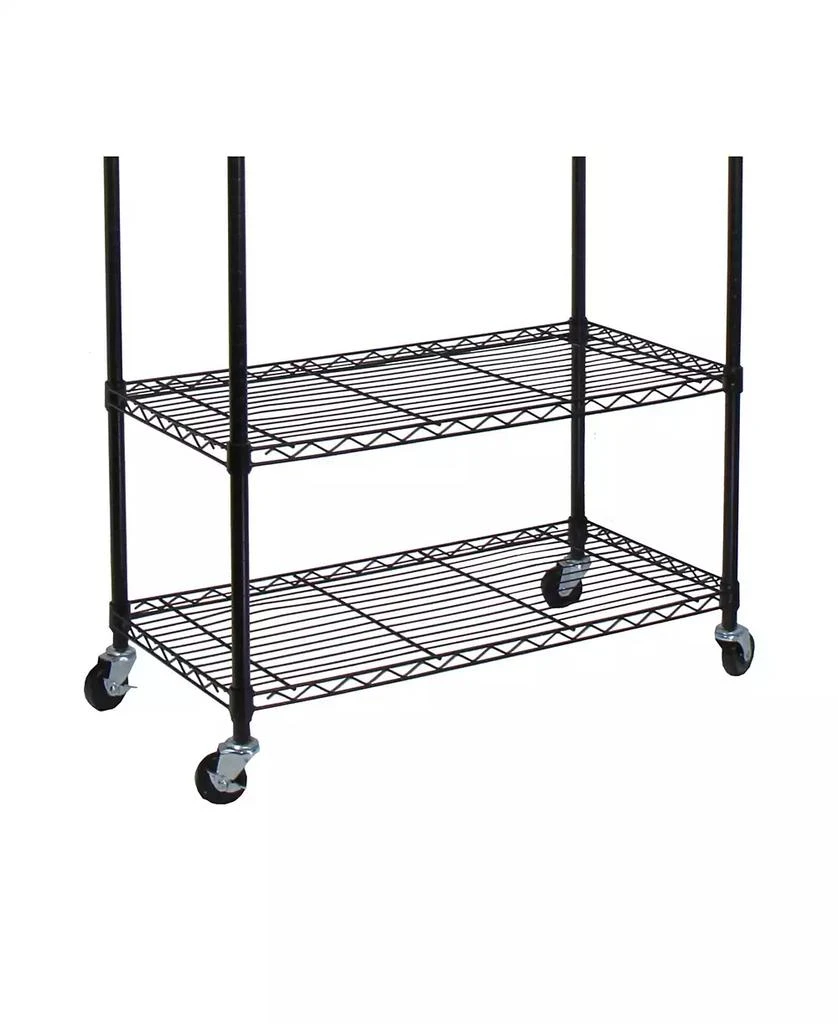 Garment Rack with Adjustable Shelves with Hooks 商品