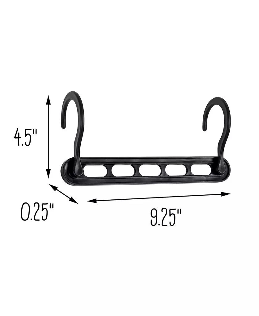 Cascading Collapsible Plastic Hangers, 20 pack 商品