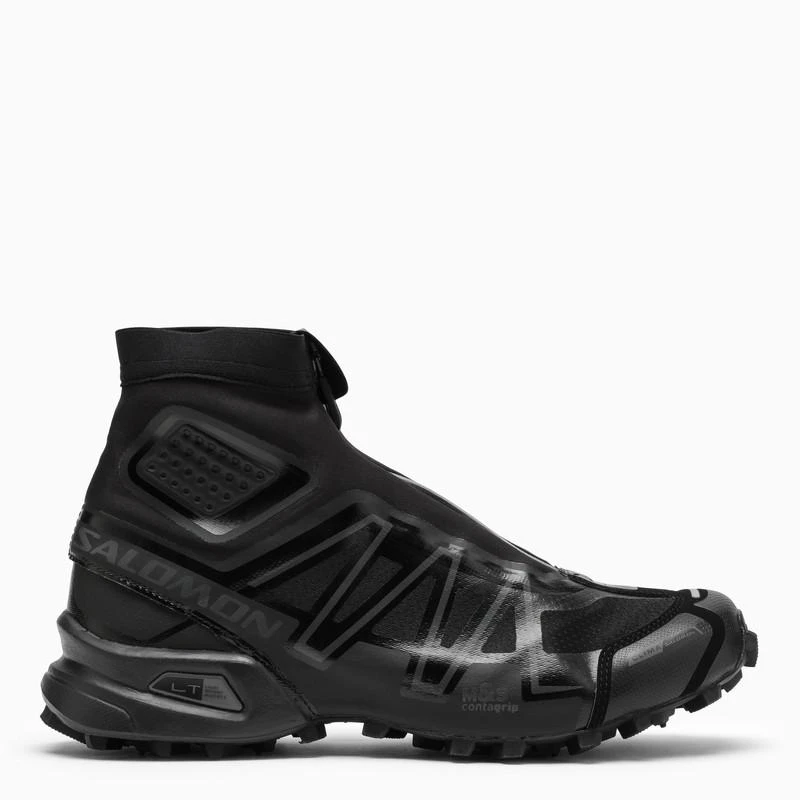 商品Salomon|Black high trainer in technical fabric,价格¥1136,第1张图片