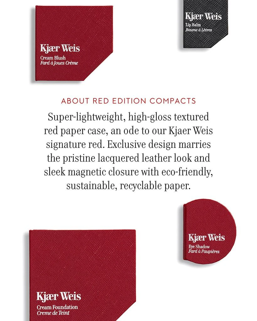 商品Kjaer Weis|Red Edition Powder Highlighter,价格¥31,第4张图片详细描述