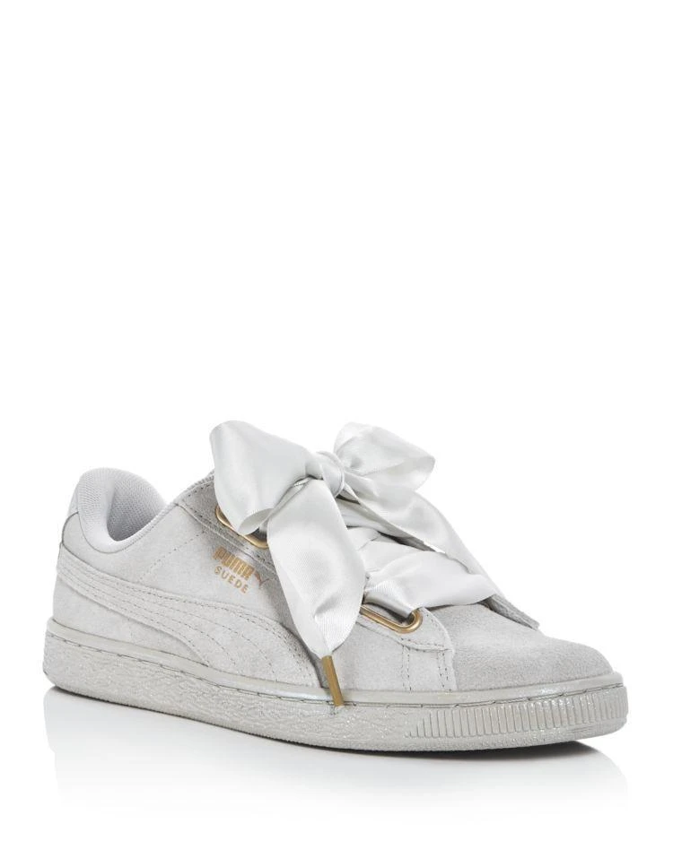 商品Puma|蝴蝶结板鞋,价格¥421,第1张图片