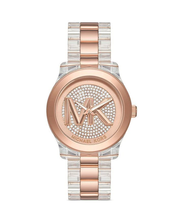 商品Michael Kors|Runway Watch, 38mm,价格¥2215,第1张图片详细描述