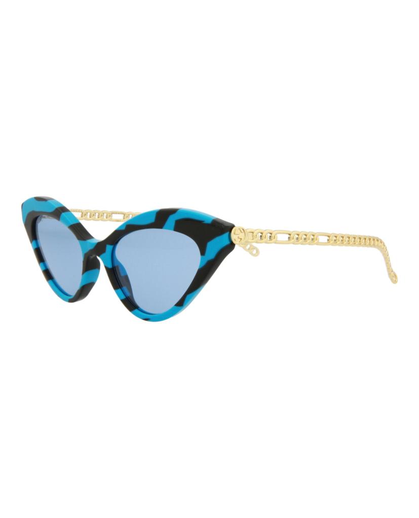 Cat Eye-Acetate Frame Sunglasses商品第2张图片规格展示