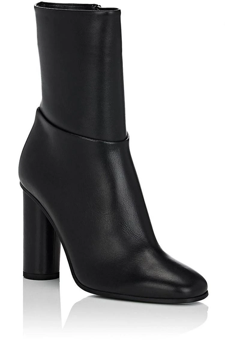 商品Anya Hindmarch|Eye-Print Leather Ankle Boots,价格¥4681,第2张图片详细描述