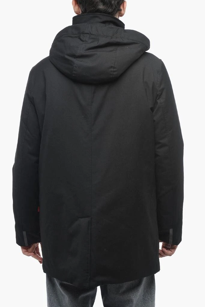 商品Woolrich|Woolrich Solid Color BARROW Padded Jacket with Hidden Closure,价格¥2919,第2张图片详细描述