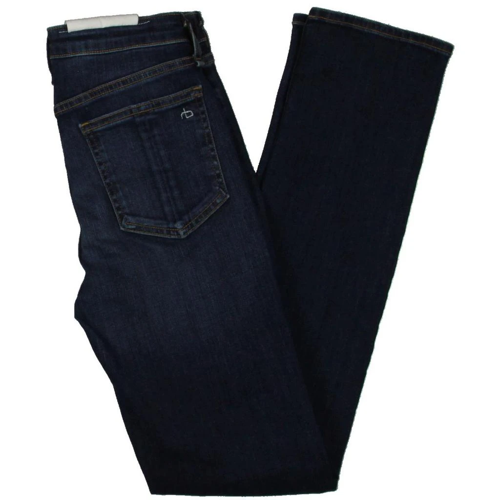 商品Rag & Bone|Rag & Bone Womens Nina  High Rise Dark Wash Cigarette Jeans,价格¥382,第2张图片详细描述