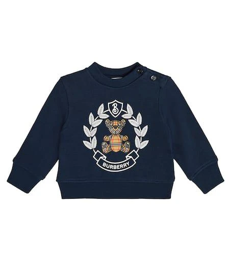 商品Burberry|Baby Thomas Bear cotton sweatshirt,价格¥2395,第1张图片