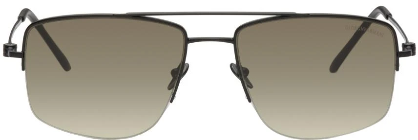 商品Giorgio Armani|Black Gradient Sunglasses,价格¥2286,第1张图片