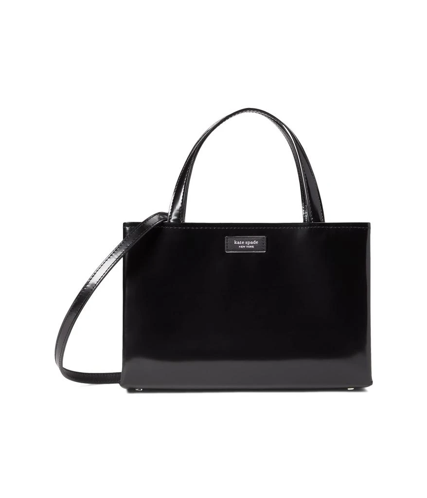 商品Kate Spade|Sam Icon Spazzolato Leather Small Tote,价格¥2618,第1张图片