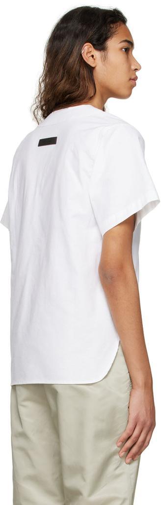 商品Essentials|White Cotton Shirt,价格¥379,第5张图片详细描述