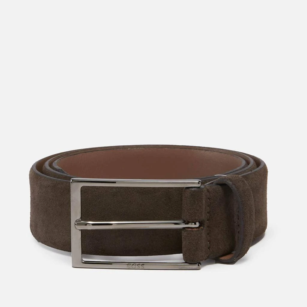 商品Hugo Boss|BOSS Men's Calindo Belt - Dark Brown,价格¥377,第1张图片