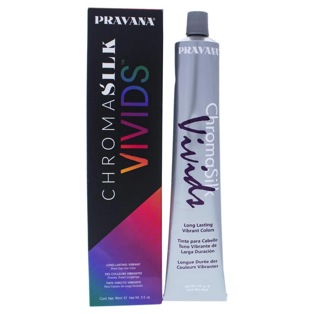 商品Pravana|ChromaSilk Vivids Long-Lasting Vibrant Color - Pink by Pravana for Unisex - 3 oz Hair Color,价格¥134,第3张图片详细描述