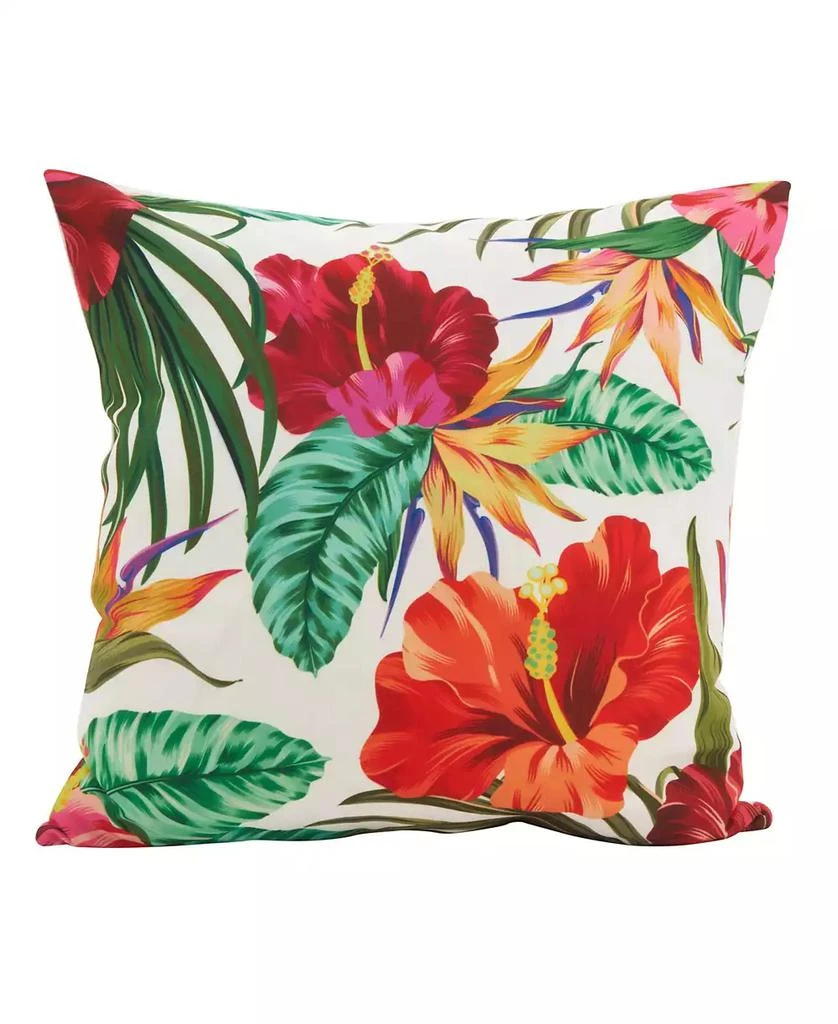 商品Saro Lifestyle|Island Palms Statement Decorative Pillow, 18" x 18",价格¥210,第1张图片