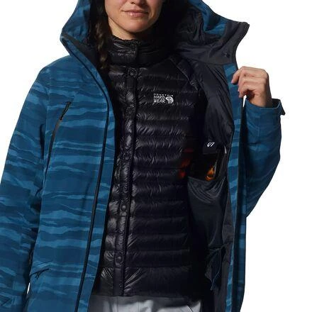 商品Mountain Hardwear|Powder Quest Jacket - Women's,价格¥1432,第4张图片详细描述