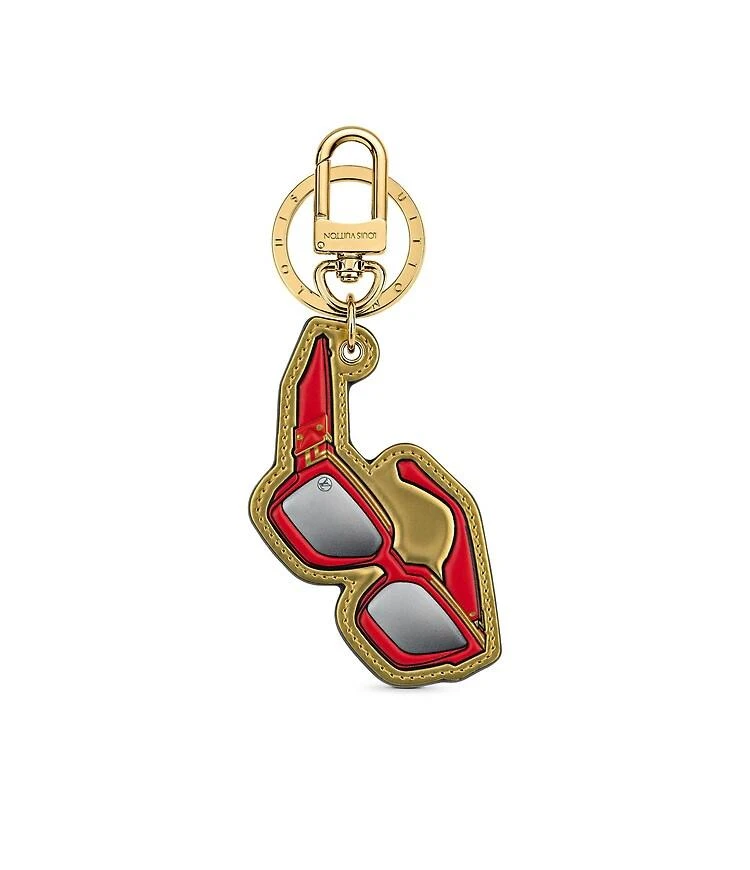 商品[二手商品] Louis Vuitton|Louis Vuitton Gold-tone Printed Leather and Monogram Canvas 1.1 Millionaire Mini Icons Bag Charm,价格¥4724,第1张图片