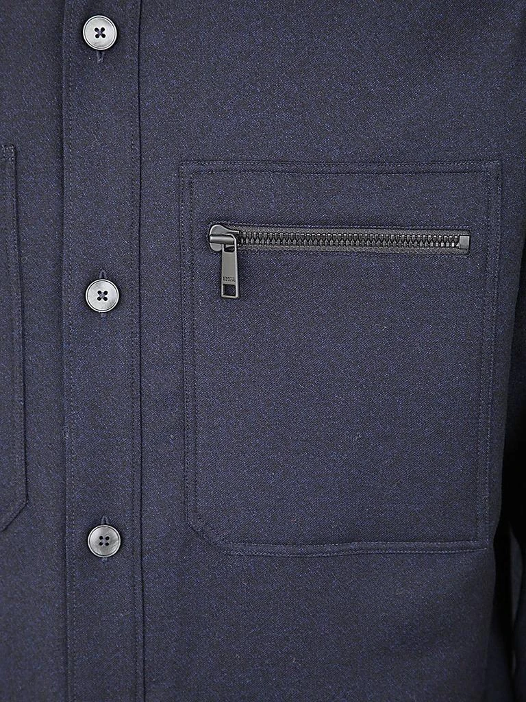 商品Zegna|Ermenegildo zegna men's blue other materials shirt,价格¥3852,第3张图片详细描述