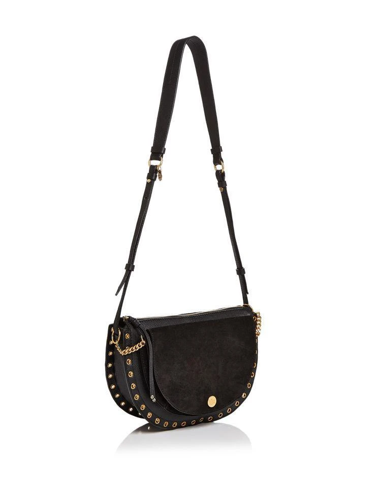 商品See by Chloé|Kriss Large Suede and Leather Crossbody  ,价格¥2199,第4张图片详细描述